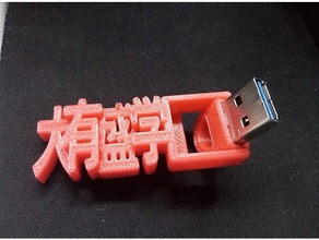 usb disk shell office stick 3d print model - Mito3D