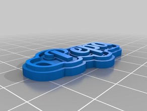pepa llaveros personalizado 3d print model - Mito3D