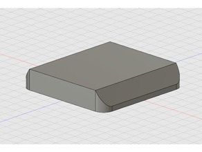 tripod mount base cube naked camera 3d print model - Mito3D
