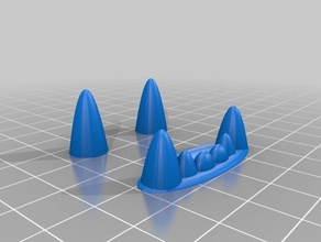 fursuit teeth 3d printing 3d print model - Mito3D