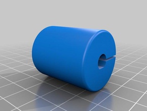 rigide coupleur de 8 mm 6 à 35 le bricolage la cnc 3d print model - Mito3D