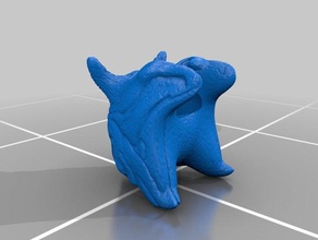 bull chiot sculptures 3d print model - Mito3D