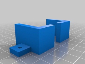 retaining brackets 90degrees 3d printing 3d print model - Mito3D