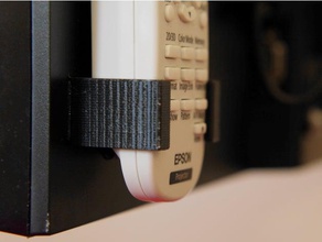projetor epson remoto de montagem na parede do agregado familiar controle titular 3d print model - Mito3D
