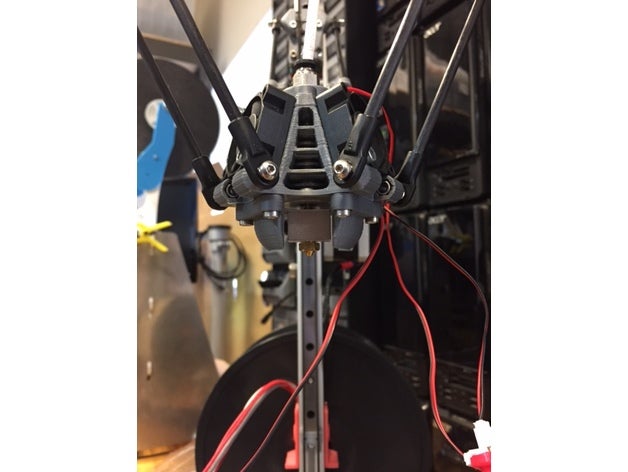 kossel Effektor - e3d-v6-30mm-fans induktiven sensor 3d-Drucker Teile 30mm Lüfter die Beförderung e3d-v6 3D print model - Mito3D