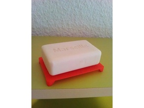 support savon soap holder bathroom 3d print model - Mito3D