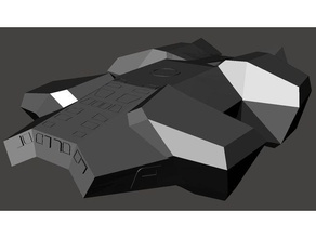 interstellar lander vehicles endurance ranger science fiction spaceship space ship 3d print model - Mito3D