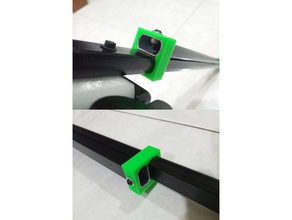 doppio alu bar clamp estensione il fai da te di montaggio videocamera morsetto 3d print model - Mito3D