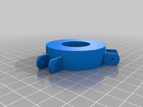 aerogenerador con motor disco duro engineering 3d print model - Mito3D