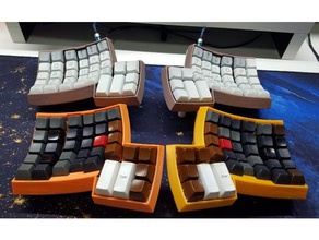 dactyl keyboard 3d print model - Mito3D