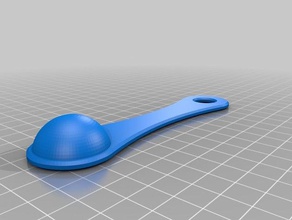 teaspoon kitchen & dining customized 3d print model - Mito3D