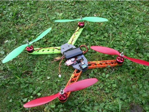 einfache quadcopter frame r c Fahrzeuge 3d print model - Mito3D