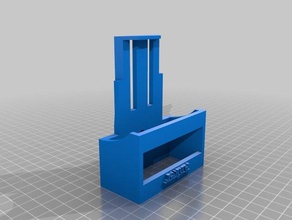 anker 6 port usb charger hanging bracket 3d printing 3d print model - Mito3D