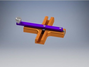 trammel archimedes mechanical toys bullshit grinder do nothing machine 3d print model - Mito3D