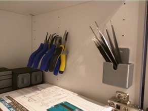 Montage, kleine Werkzeuge, eine ikea besta system Werkzeug-Halterungen & - Boxen 3d print model - Mito3D