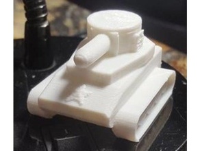 mini tanque A impressão 3d 3d print model - Mito3D