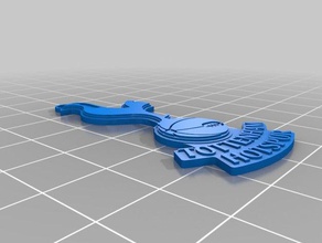 tottenham hotspur keychain keychains 3d print model - Mito3D