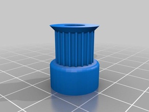 my customized 20t 635 gt2 pulley 3d printer parts 3d print model - Mito3D