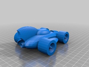 batmobile L'impression 3d chauve-souris mobile l'homme 3d print model - Mito3D