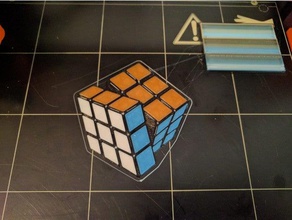 multi-color rubik's cube toys & games 3d print model - Mito3D
