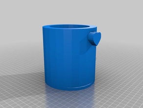 flower pot 3d printing 3d print model - Mito3D