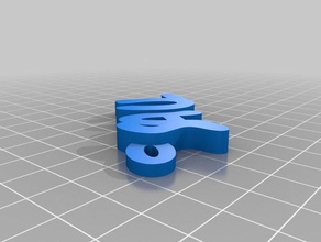 saul keychains customized 3d print model - Mito3D