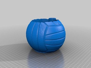 volleyball self watering planter small 3d printing 3d print model - Mito3D