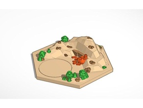 paisaje de ladrillo juegos catan los colonos 3d print model - Mito3D