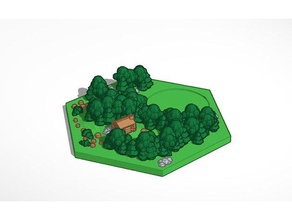 landscape - wood games catan settler settlers 3d print model - Mito3D
