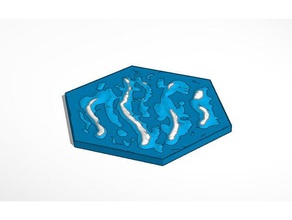 landscape - water games catan settler 3d print model - Mito3D