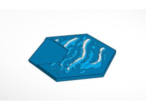 landscape - harbor water games catan settler settlers 3d print model - Mito3D