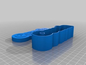 cousintext cuadro juegos y juguetes personalizado 3d print model - Mito3D