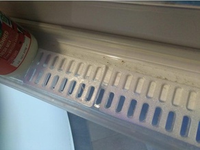porta de geladeira bandeja parte reparo peças substituição 3d print model - Mito3D