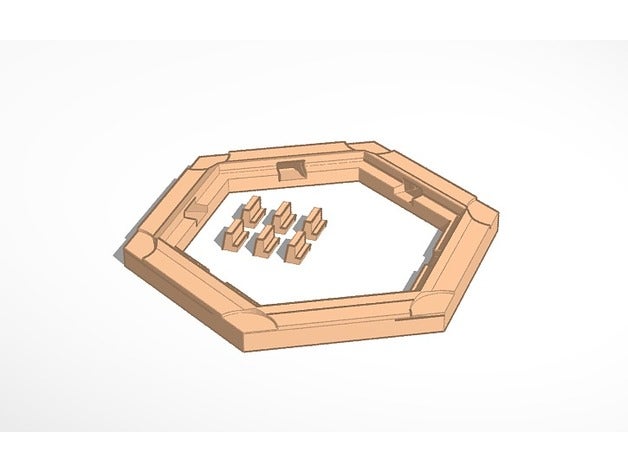 base Spiele catan Siedler 3D print model - Mito3D