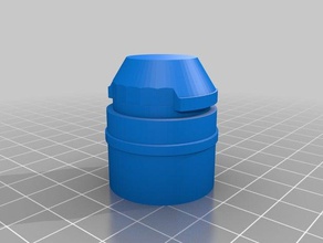 tippmann a5 tambor porca em modelo barril paintball marcador 3d print model - Mito3D