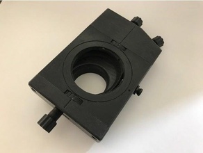 tilt-shift adaptador de objetivos ef canon fd lentes eos-m micro cuatro tercios sistemas la cámara eos m inclinación montaje 3d print model - Mito3D