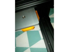 placa de vidro cama titular cr-10 Impressora 3d acessórios a suporte creality 3d print model - Mito3D