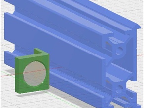 magnet-base-hall-Effekt-Endschalter cnc-Maschinen - Elektronik base cnc magnet mount 3d print model - Mito3D
