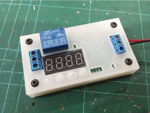 frm01 delay timer relais de protection case porte-outils & boîtes 3d print model - Mito3D