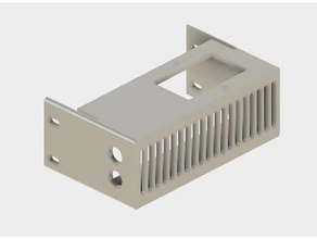 24v 400w power supply box hypercube evolution 3d printer parts 24volt cover 3d print model - Mito3D