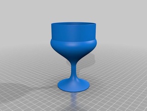goblet 1 kitchen & dining customized 3d print model - Mito3D