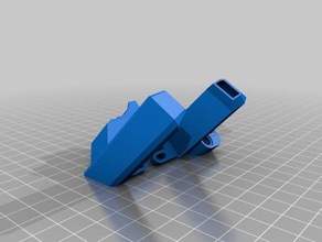 megatron cooler fanduct tevo tarantula w bltouch remix 3d printer accessories fan duct no supports needed 3d print model - Mito3D
