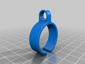 réel smokey anneau accessoires 3d print model - Mito3D
