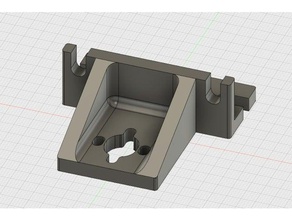 hiperküp evrim t8 somun tutucu sk12 3d yazıcı parçaları 12mm çubuk 3d print model - Mito3D