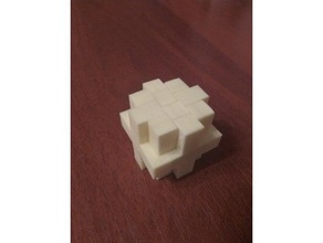 puzzle-Knoten Rätsel 3d print model - Mito3D