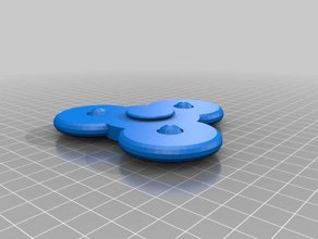 julie spinner mechanische Spielzeuge kundengebundene 3d print model - Mito3D