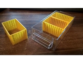 3pc box assortment tool holders & boxes storage 3d print model - Mito3D