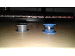 unibody pulley 684zz ball bearing 3d printer parts belt tensioner bq prusa i3 hephestos gt2 3d print model - Mito3D