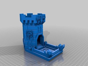 Turm disney 3d-drucken 3d print model - Mito3D
