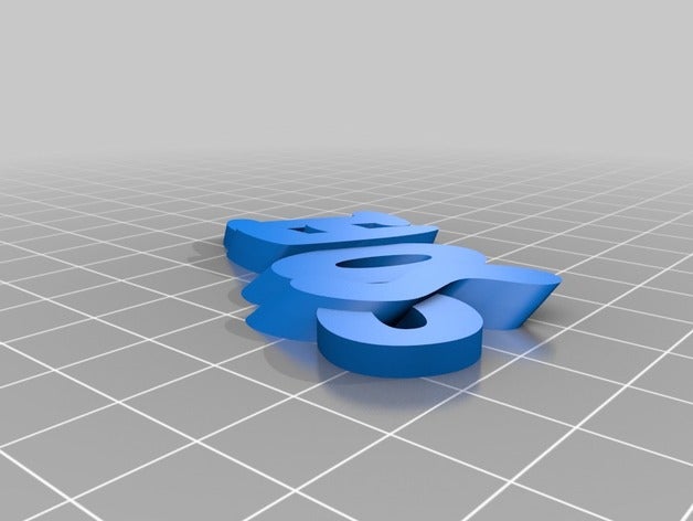 sofi llaveroo organização personalizado 3D print model - Mito3D